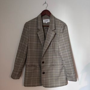 BB Dakota plaid blazer, size Small